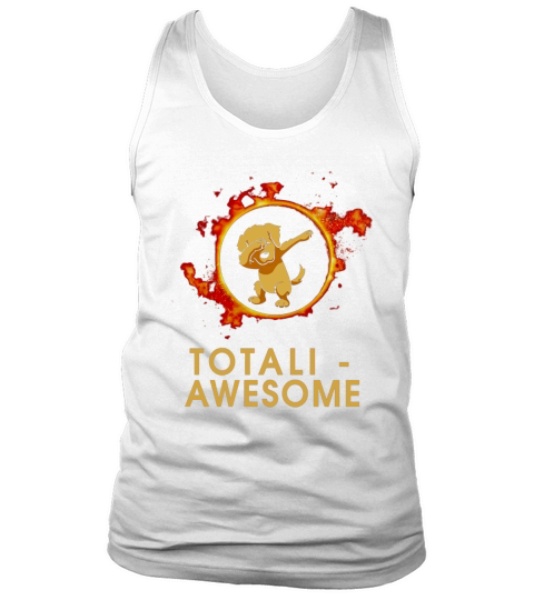 1479732 GOLDEN RETRIEVER SHIRTS GOLDEN DABBING TEE IN TOTAL ECLIPSE_BLACK Tank Top Unisex