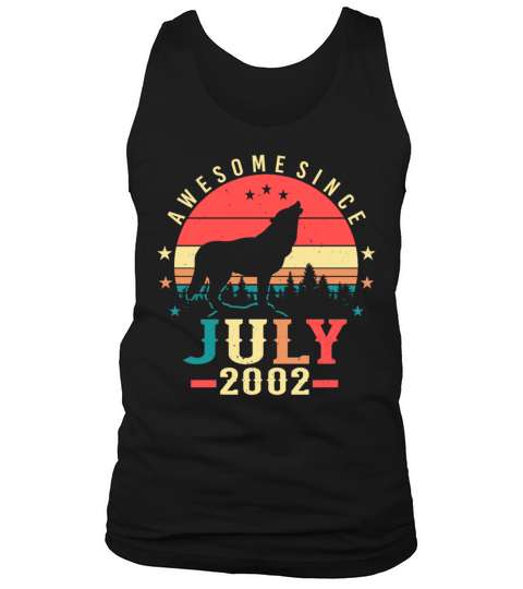 2002 July 20th Anniversary Tank Top Unisex