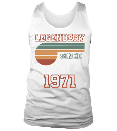 51 Birthday 1971 Tank Top Unisex