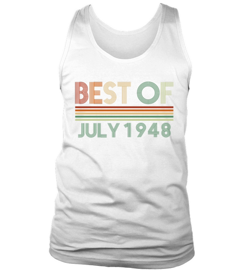 74th birthday July vintage 1948 gift idea Tank Top Unisex