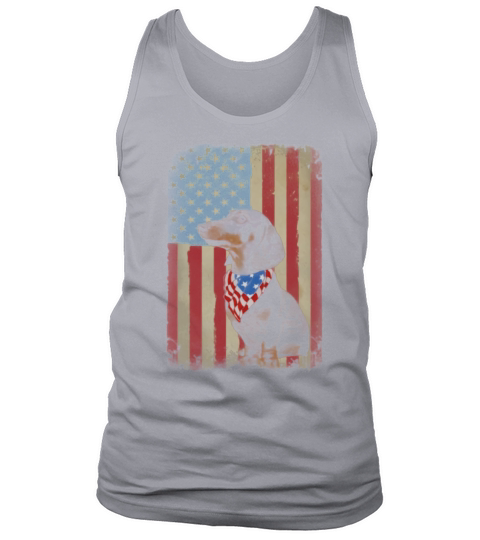 Dachshund flag US 4th Of July shirt Tank Top Unisex