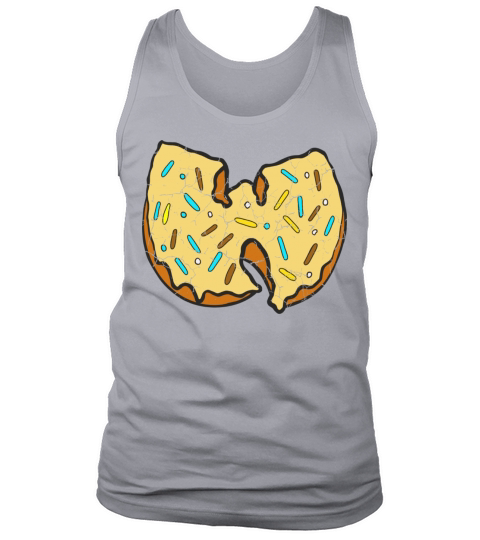 donut wutang yellow lemon Tank Top Unisex