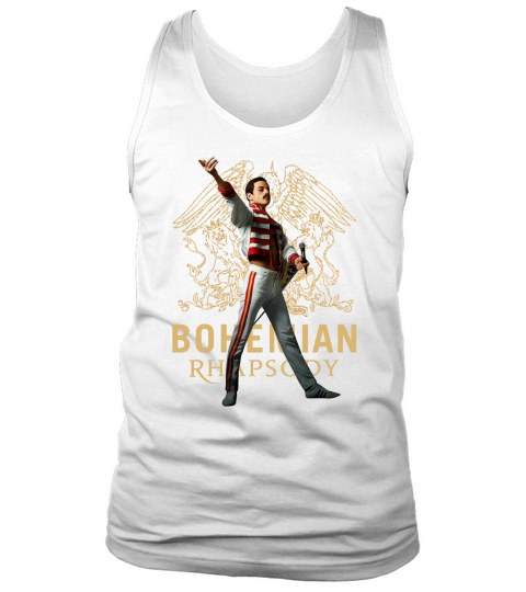Freddie Mercury Queen Bohemian Rhapsody Tank Top shirt Tank Top Unisex