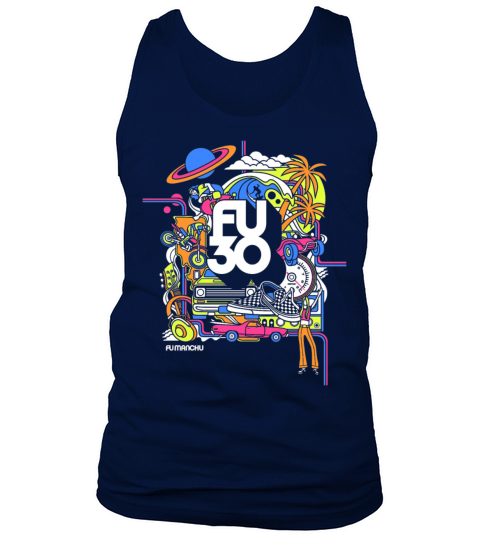 Fu Manchu 30 Tank Top Unisex