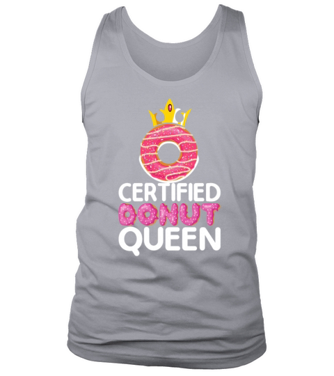 Funny Doughnut Donut Lover Princess - Certified Tank Top Unisex