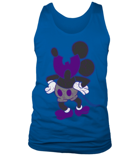 funny for kids animal wutang dark purple Tank Top Unisex