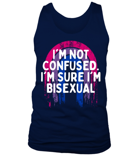 Im Sure Im Bisexual Bi Positivity Bi Pride Tank Top Unisex