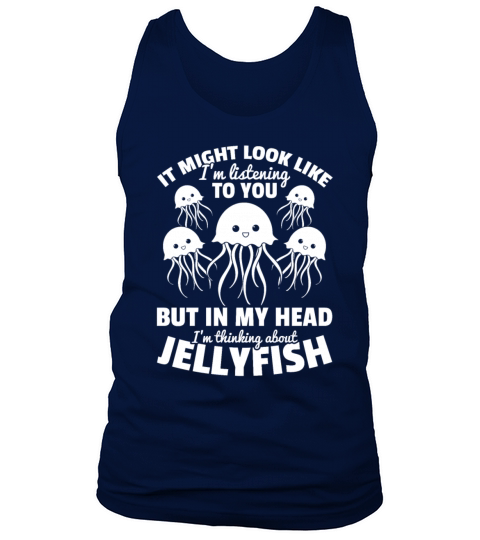 It Might Look Like Im Listening But In My Head Tank Top Unisex