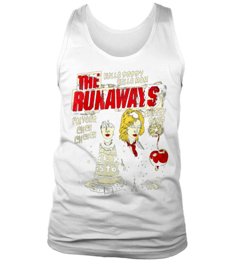 The Runaways  Cherry Bomb Tshirt Tank Top Unisex