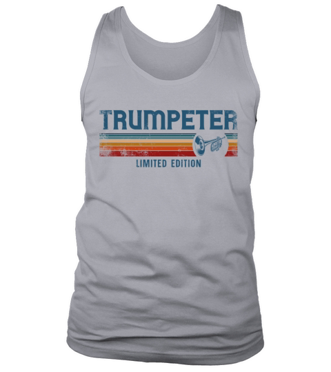 Trumpet Player Retro Vintage Tank Top Unisex