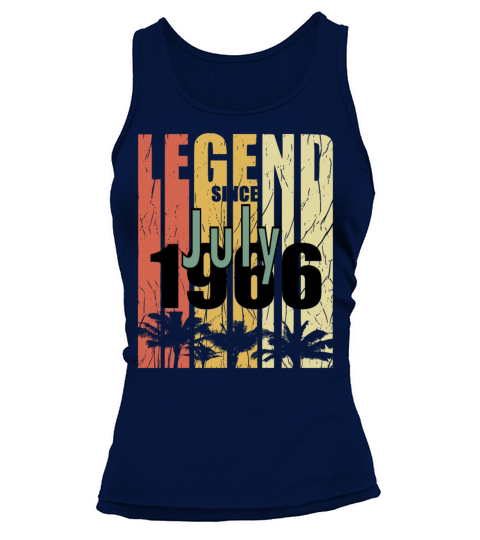 1966 july vintage birthday Tank top Woman