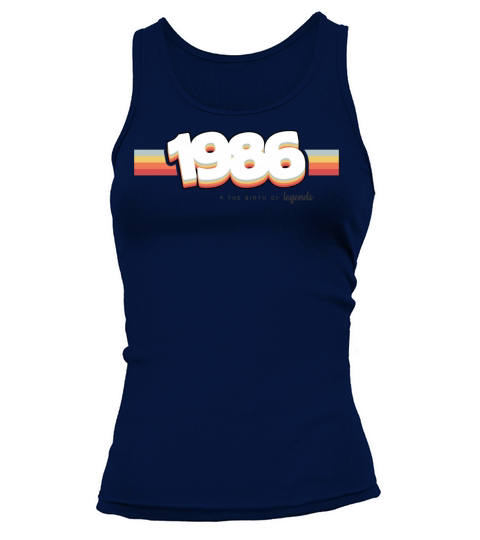 1986 the birth of legends Tank top Woman