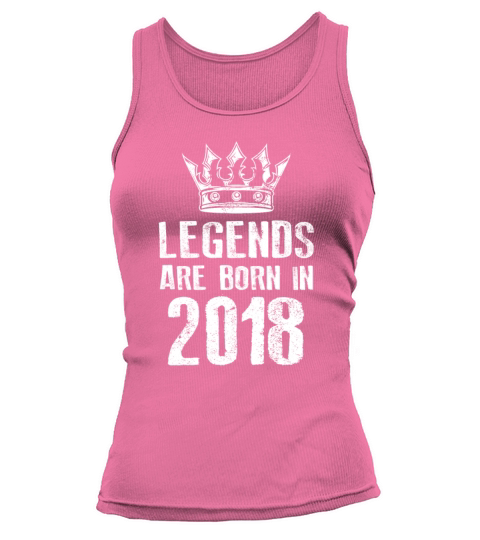 2018 legends born in Tank top Woman
