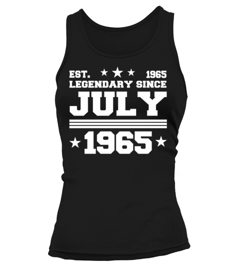57th birthday July vintage 1965 gift idea Tank top Woman