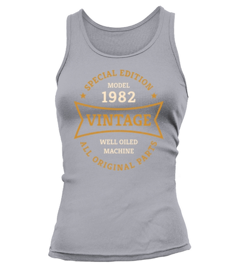 Born 1982 Vintage 40 Year Old 40th Birthday Gifts Tank top Woman