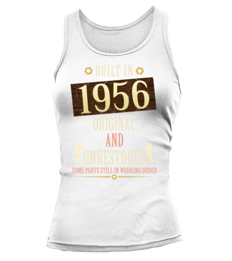 Built In The 1956 Original And Unrestored Tank top Woman