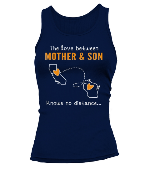 CA - WI The love between Mother and Son knows no distance Tank top Woman