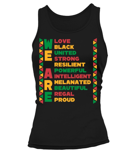 Celebrating Black History Month Tank top Woman