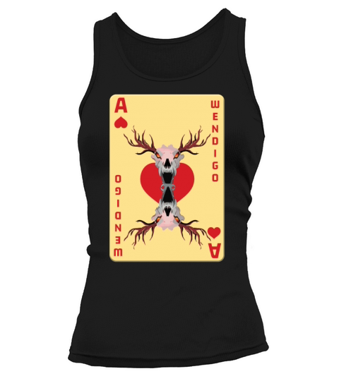 Folk Creature Card Wendigo Halloween Cryptid Tank top Woman