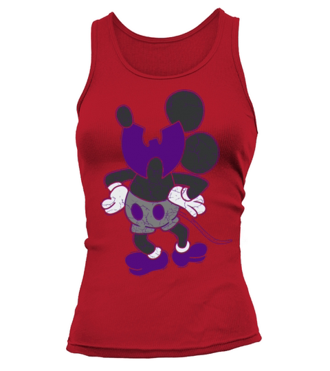 funny for kids animal wutang dark purple Tank top Woman