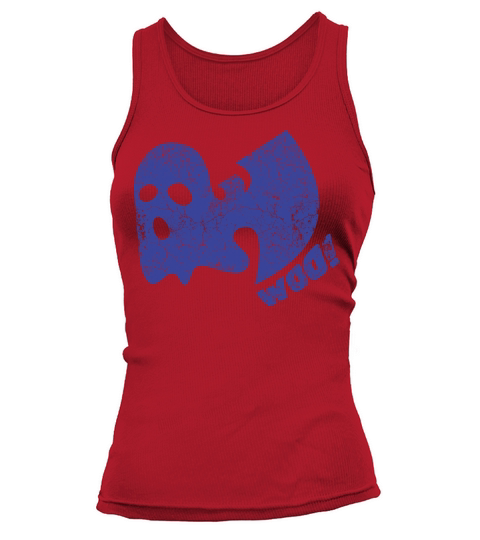 halloween ghost woo wutang blue Tank top Woman
