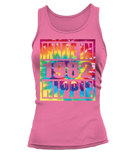 Hippie Birthday 1982 Tank top Woman