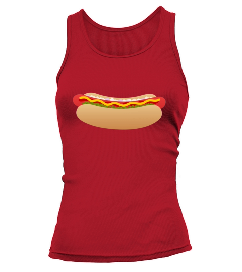 Hot dog Tank top Woman