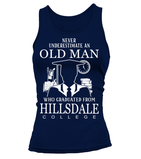 Man graduated from Hillsdale College - Coffee Mug (colored) Tank top Woman