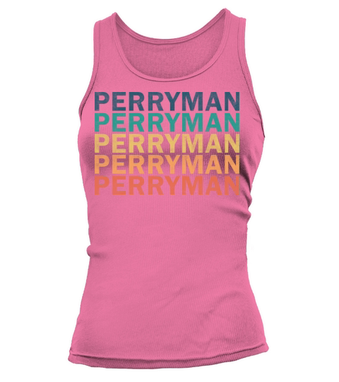 Perryman Name T Shirt - Perryman Vintage Retro Nam Tank top Woman