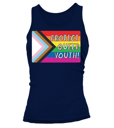 Protect Queer Youth Progress Pride Flag Tank top Woman