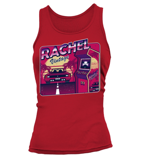 Rachel - Personalized Vintage Gamer 80s 90s Tank top Woman