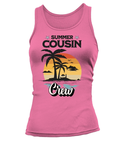 Summer Cousin Crew 2022 summer vacation Beach Tank top Woman