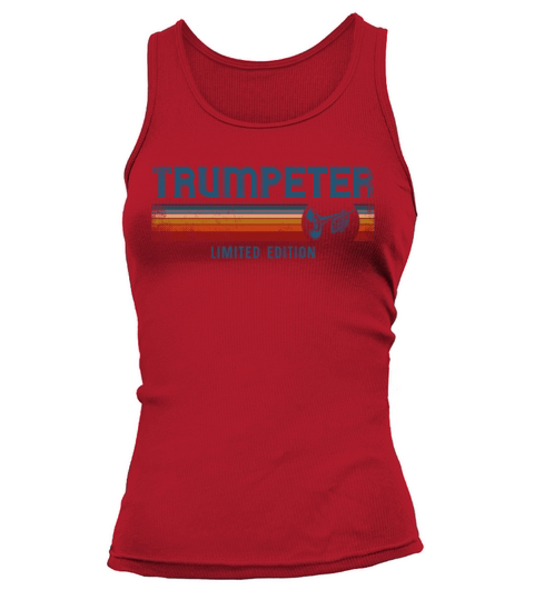 Trumpet Player Retro Vintage Tank top Woman