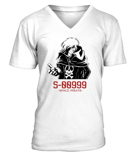 Captain Harlock V-Neck T-shirt