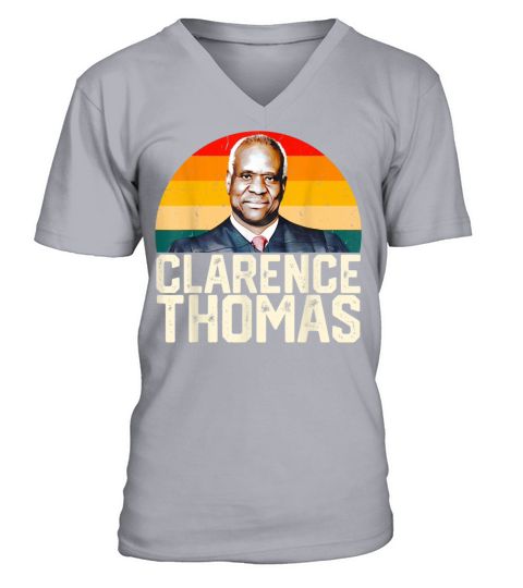 Clarence Thomas Supreme Court Justices Scotus Fun V-Neck T-shirt