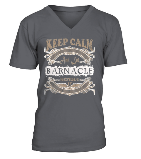 Funny Tshirt For BARNACLE V-Neck T-shirt