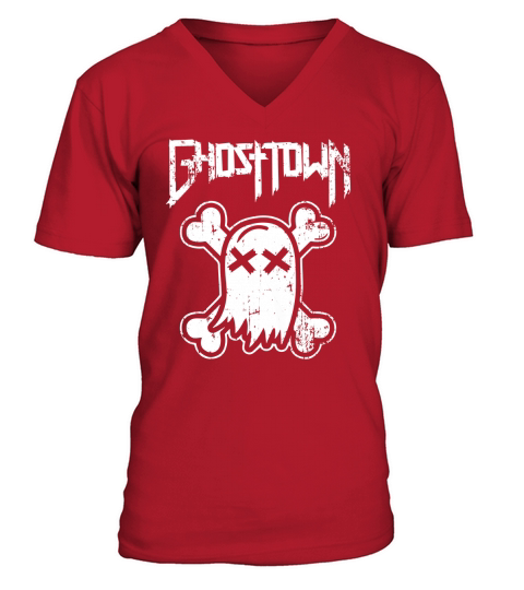 Ghost Town band Tshirt V-Neck T-shirt