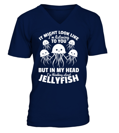 It Might Look Like Im Listening But In My Head V-Neck T-shirt