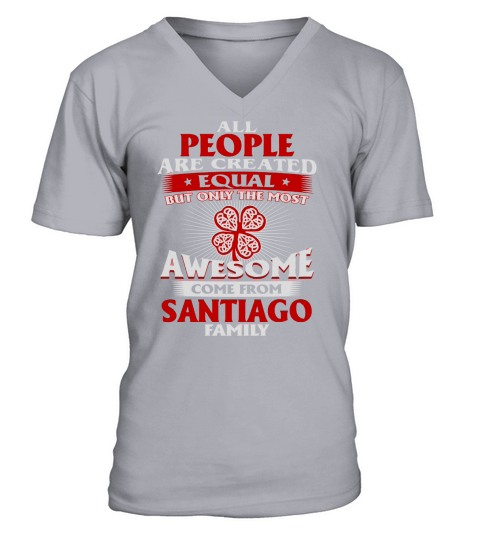 Its a Santiago Thing You Wouldnt Understand - Name Custom T-Shirts V-Neck T-shirt