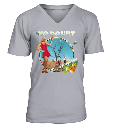 No Doubt Tragic Kingdom T-Shirt V-Neck T-shirt