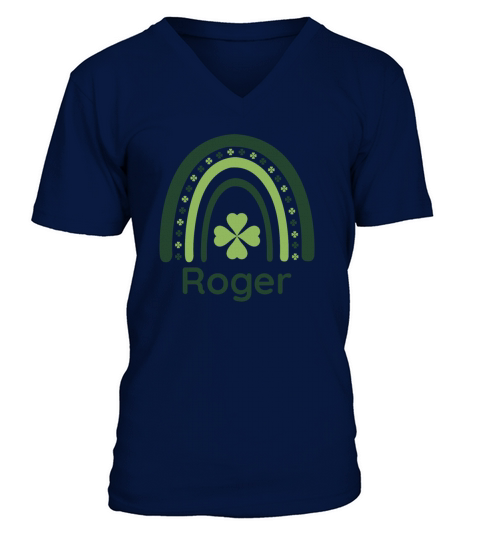 Roger Clover Boho Rainbow V-Neck T-shirt