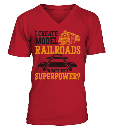 Steam Train Driver Trainspotting V-Neck T-shirt