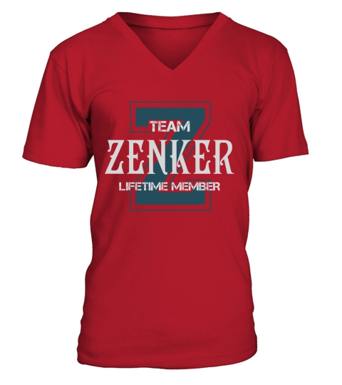 ZENKER Shirts - Team ZENKER Lifetime Member Name Shirts V-Neck T-shirt