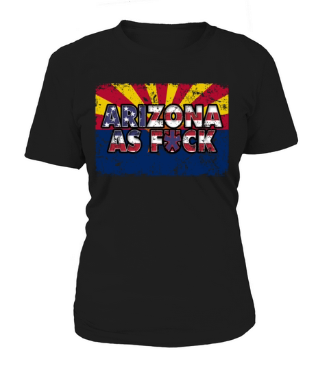 America US Flag State Flag Arizona Women's T-Shirt