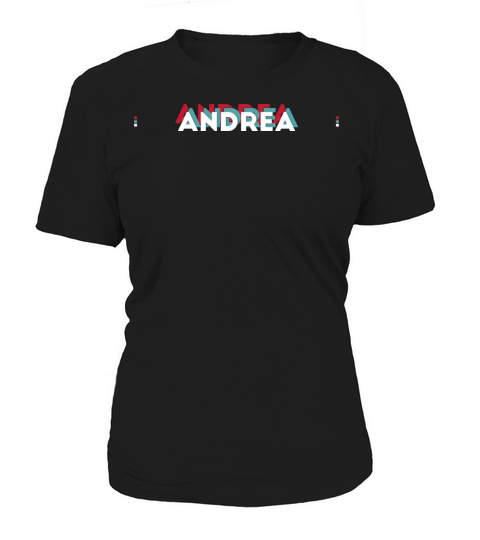 Andrea Name - Funny Name Andrea 80s theme Women's T-Shirt