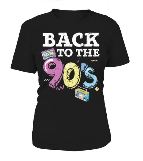 Back To The 90s 1990 Vintage Nineties Party Women's T-Shirt