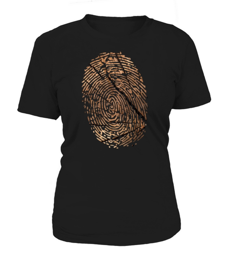 Fingerabdruck Holz Women's T-Shirt