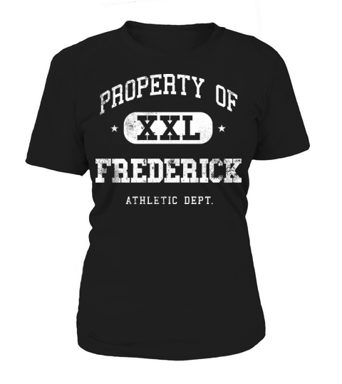 Frederick XXL Property of Athletic Department Women's T-Shirt