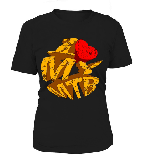 I Love My MTB Vintage Retro Mountainbike Women's T-Shirt
