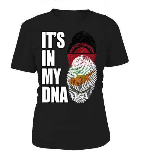 Malawian And Cypriot Mix Heritage DNA Flag Women's T-Shirt